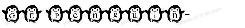 GE Penguin字体转换